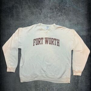 Cream Fort Worth Sweatshirt